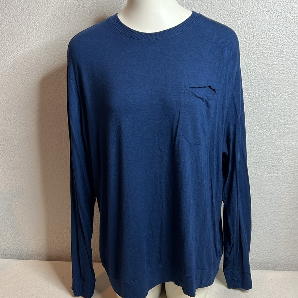 Stars Above Blue Long Sleeve Tee Shirt - XXL